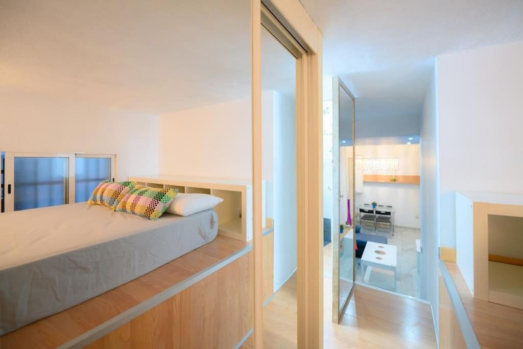 Ferienwohnung Encantador Apartamento Temporal Centrico Con Patio Privado Mpe51 Madrid Exterior foto